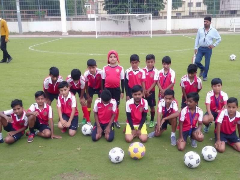 Chandni Football Academy Team Training Session